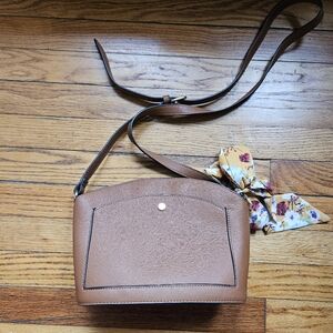 Steve Madden Brown Saddle Bag